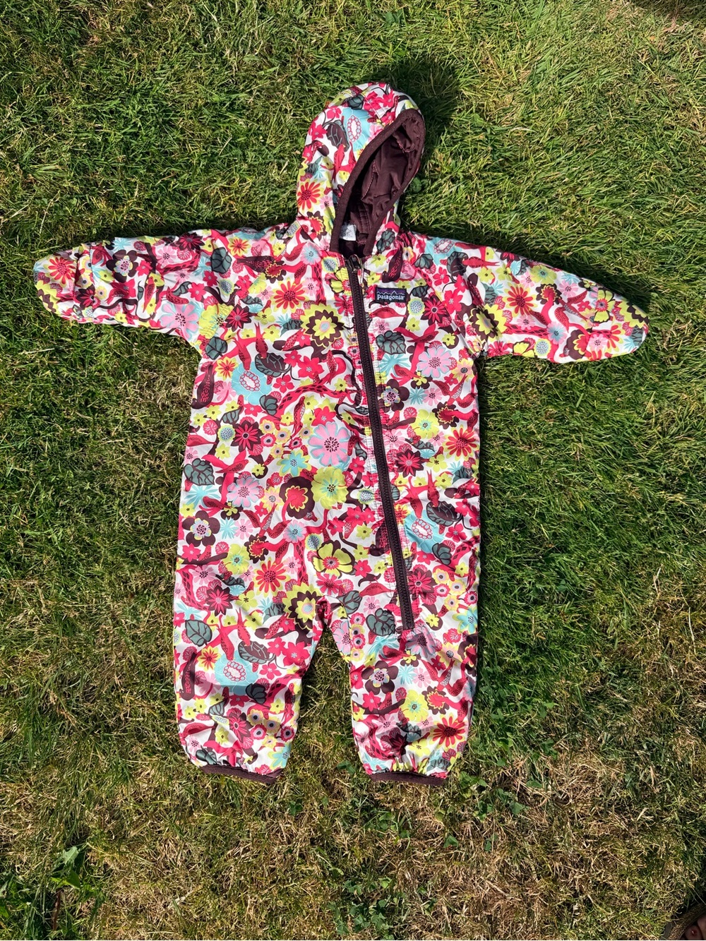 Patagonia Baby Reversible Puff-Ball Bunting Snow Suit